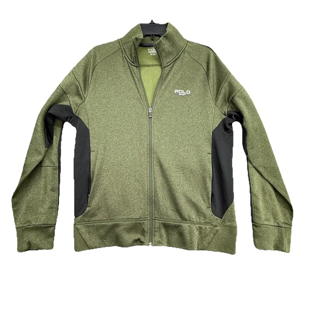Polo‎ Ralph Lauren Sport Performance Full Zip Jacket Men M  Green